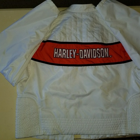 **SOLD***Harley Davidson Women's Racing Jacket - Picture 2 of 4